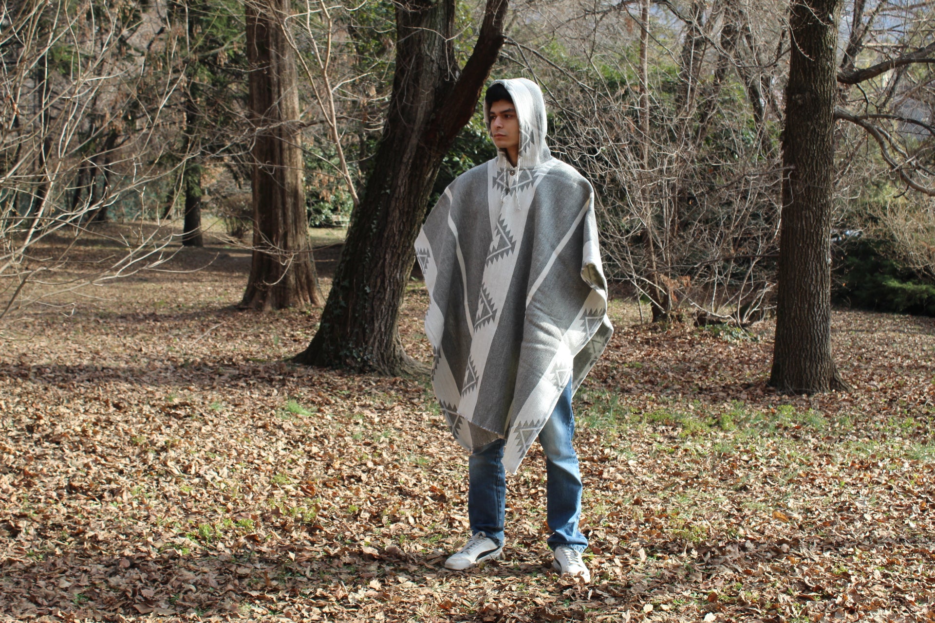 Poncho in Lana di Pecora