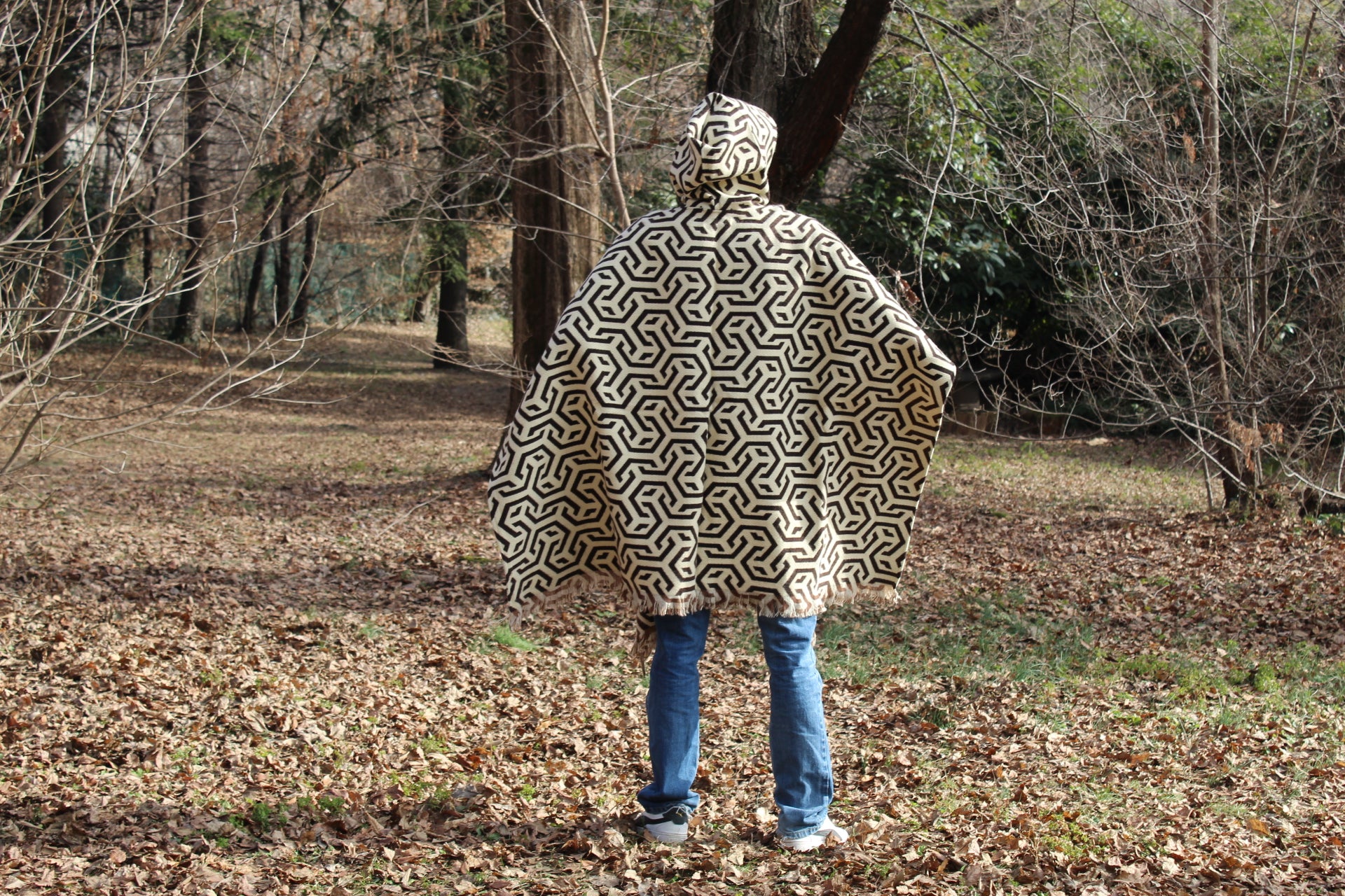Poncho in Lana di Alpaca
