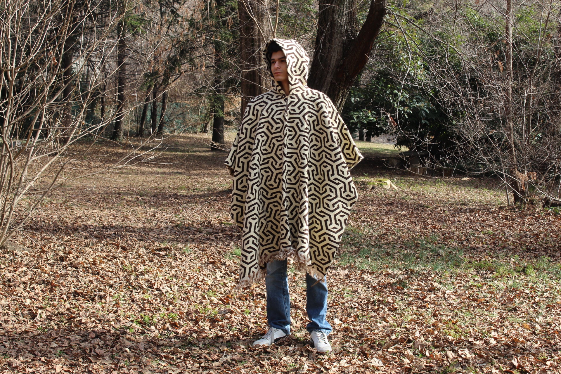 Poncho in Lana di Alpaca