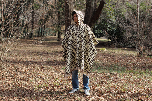 Poncho in Lana di Alpaca