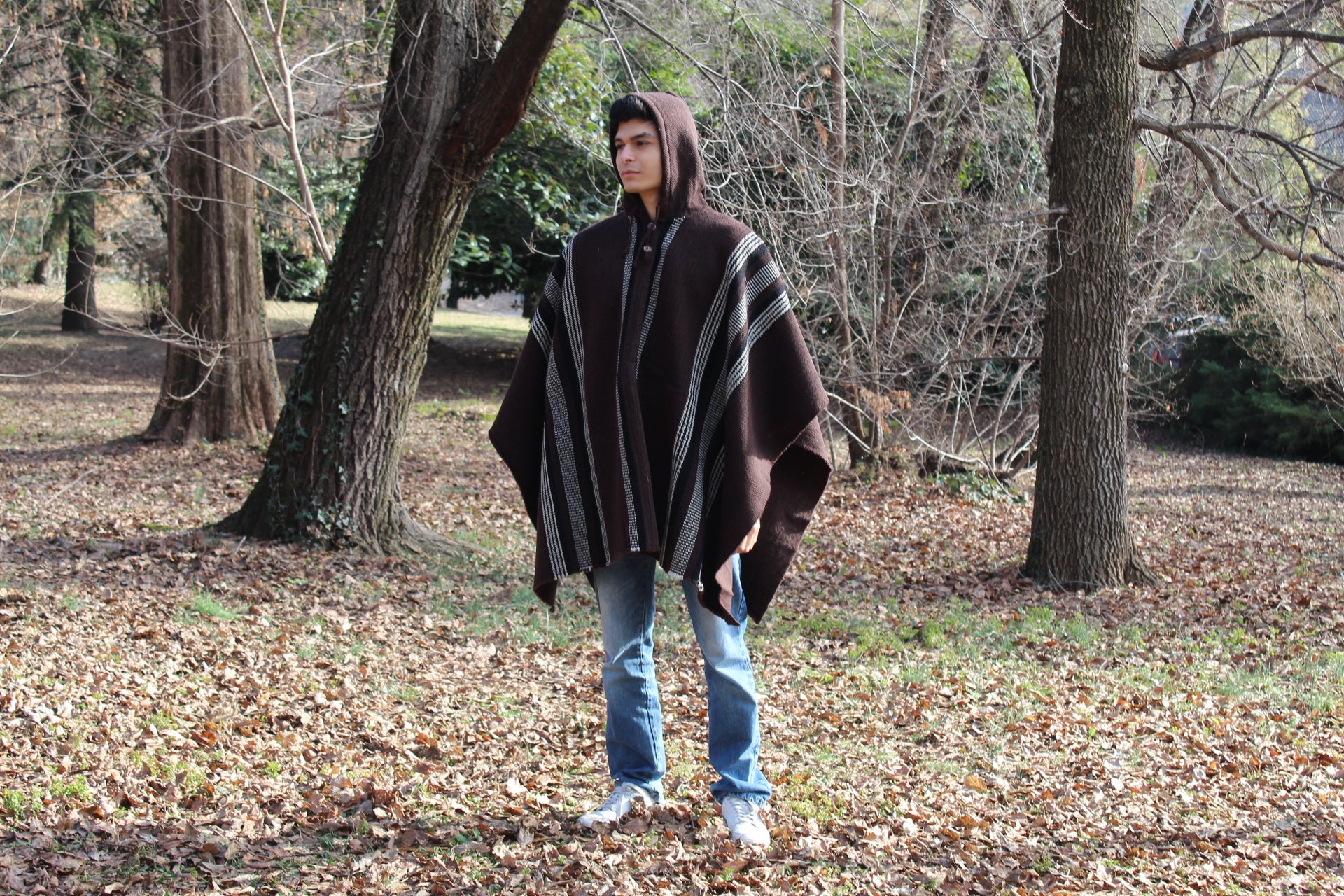 Poncho in Lana di Pecora