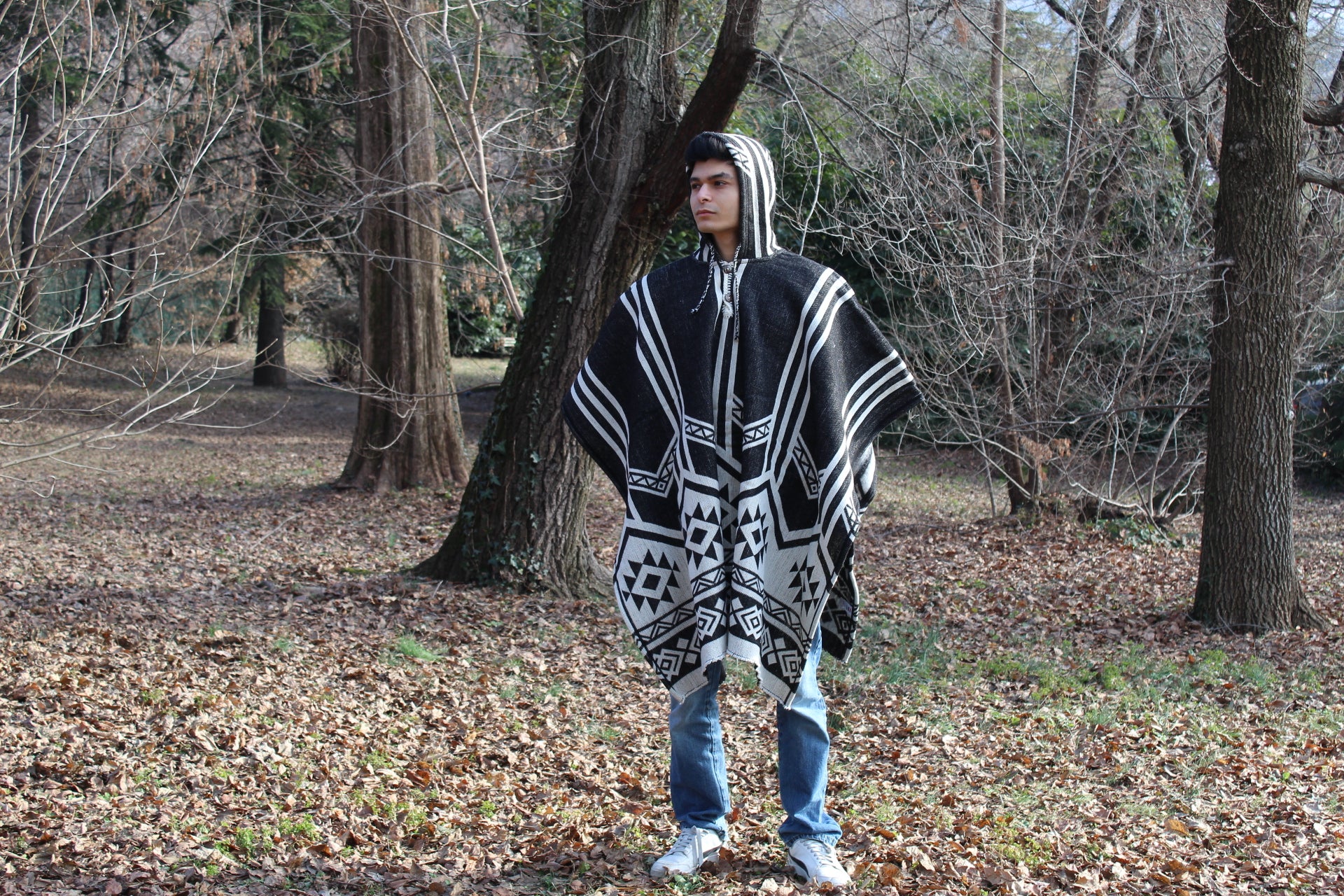 Poncho in Lana di Pecora