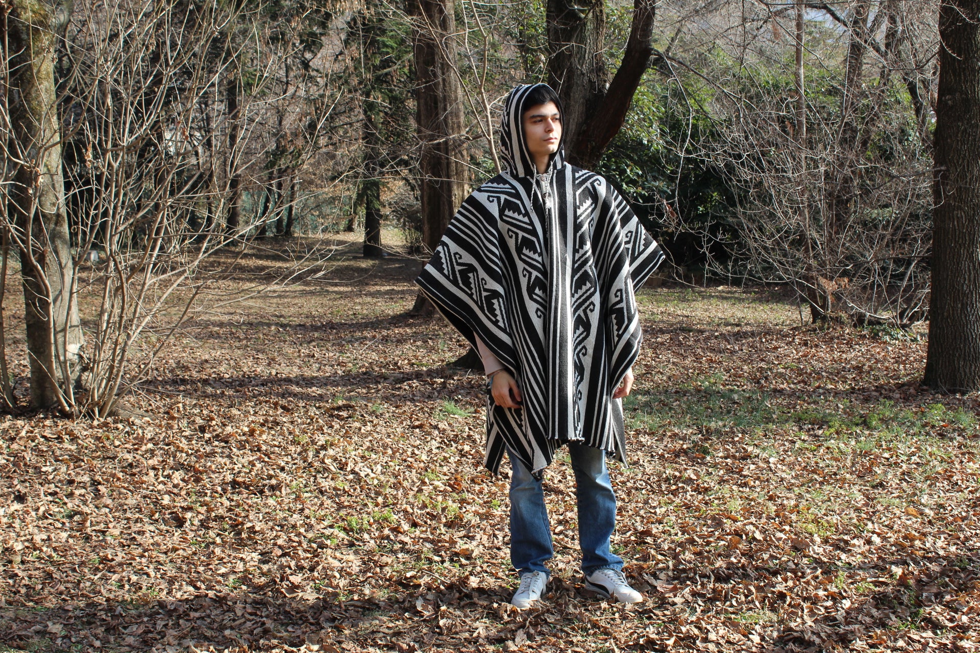 Poncho in Lana di Pecora