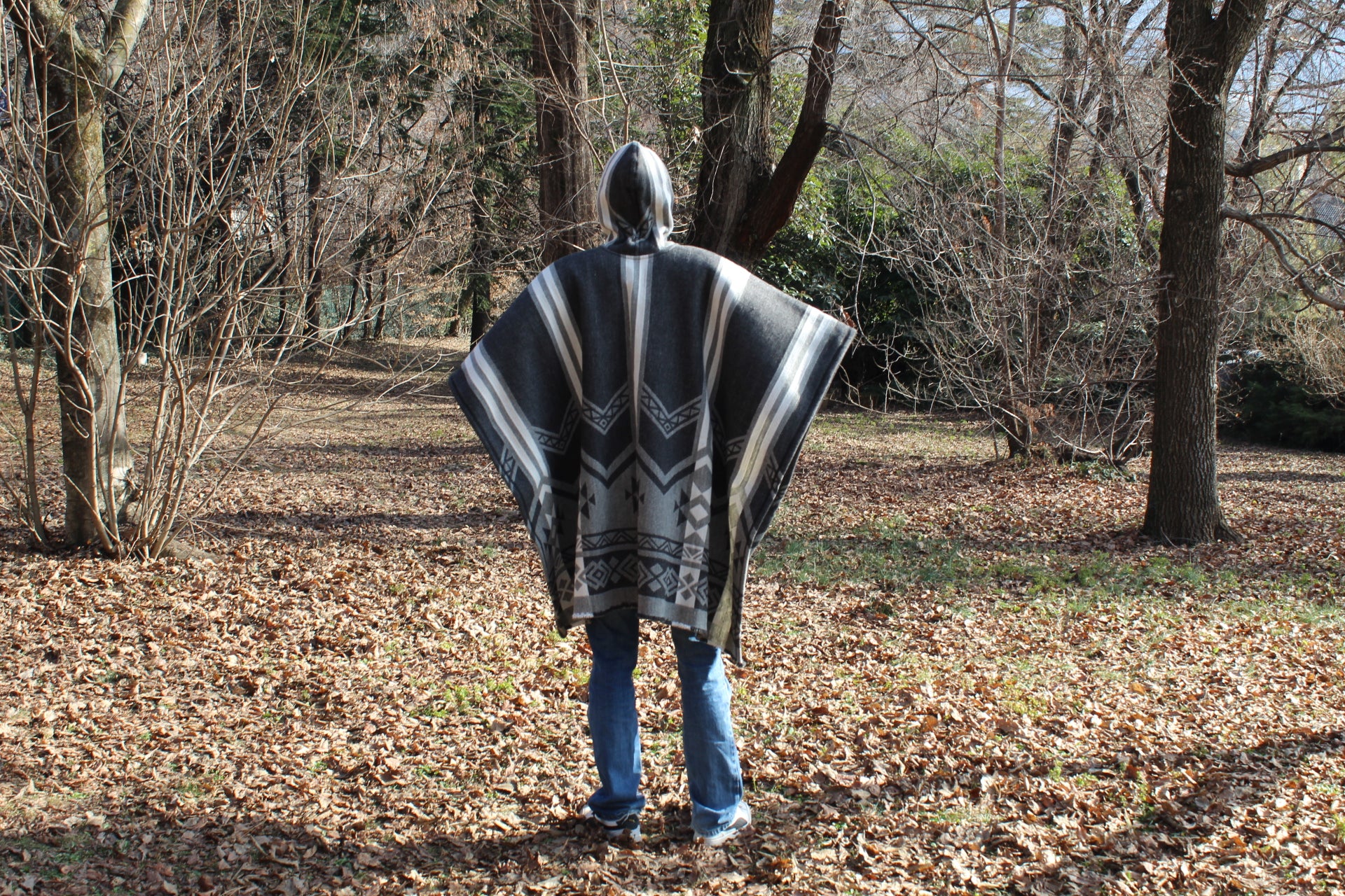 Poncho in Lana di Pecora