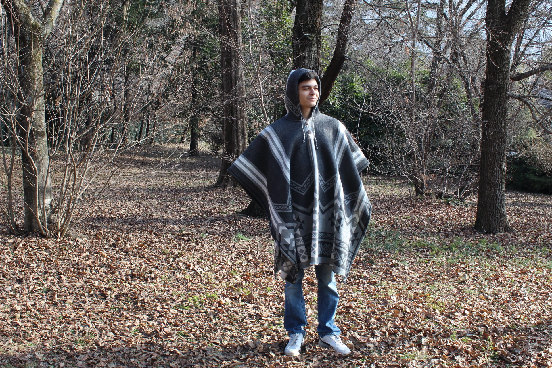 Poncho in Lana di Pecora