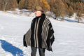 Poncho in Lana di Pecora