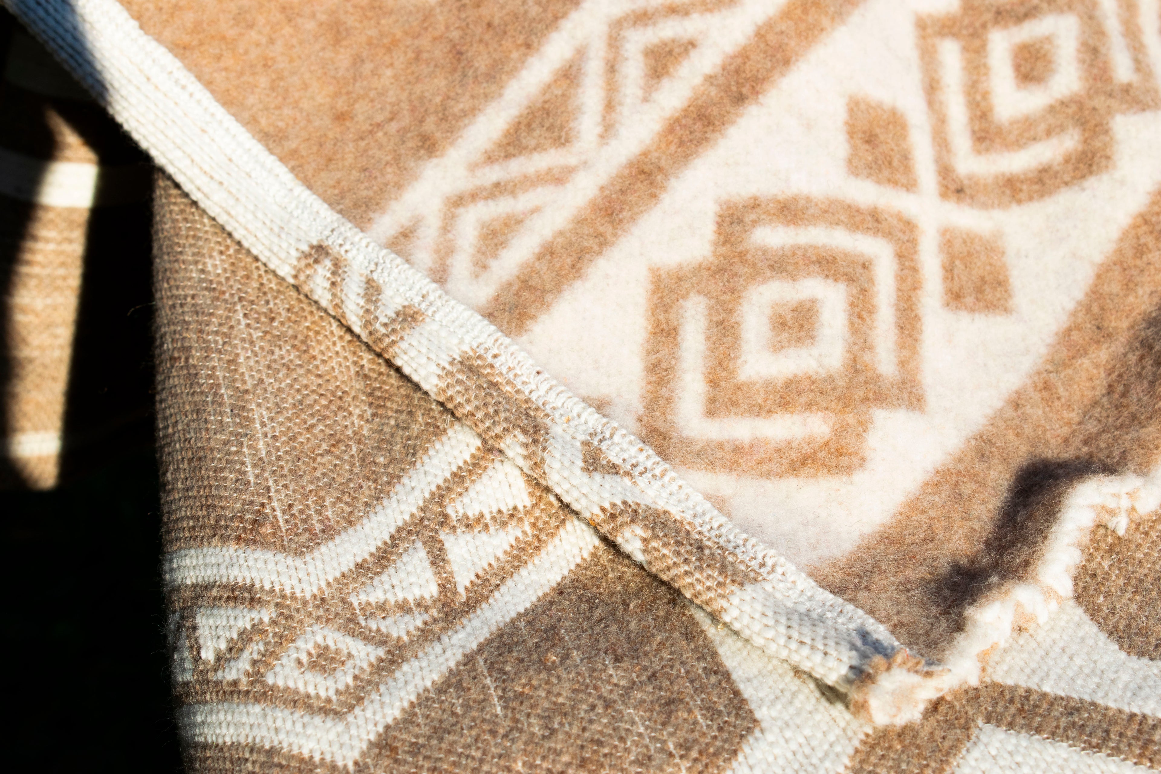 Runner Letto (Copri Piedi) Lana di Pecora