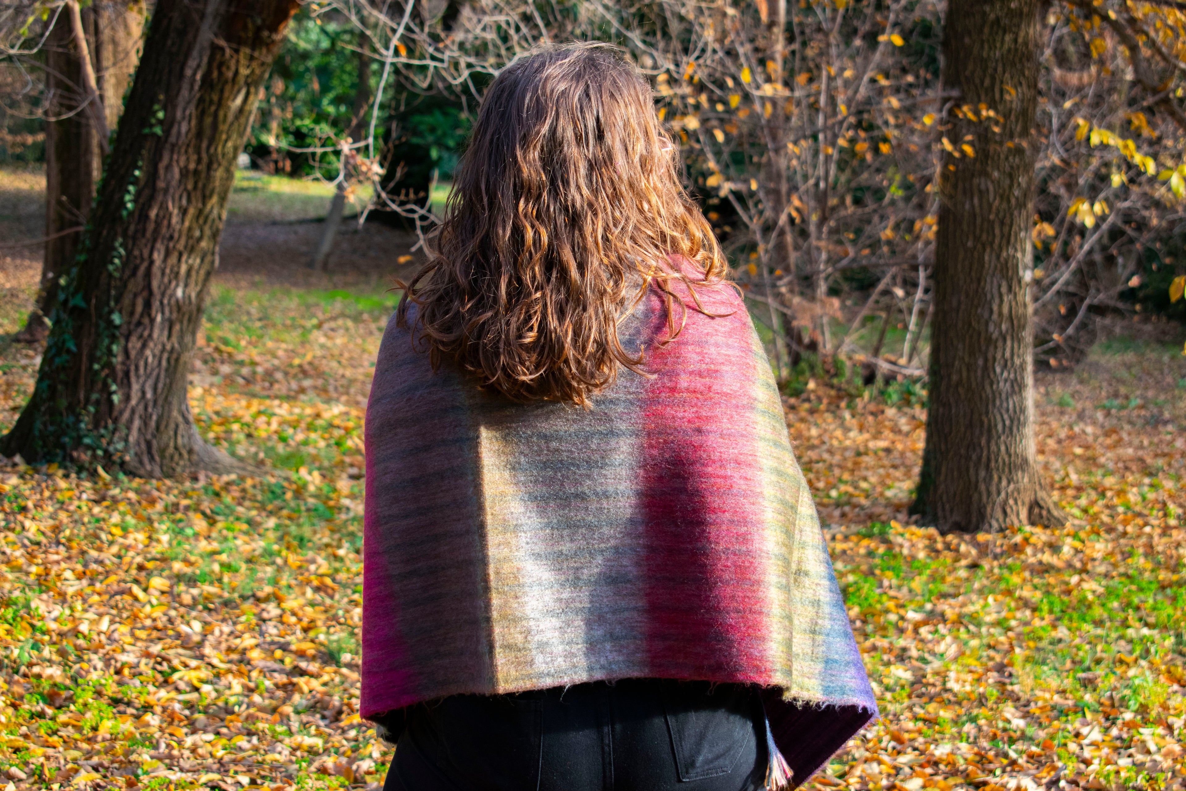 Sciarpa grande in Lana di Alpaca