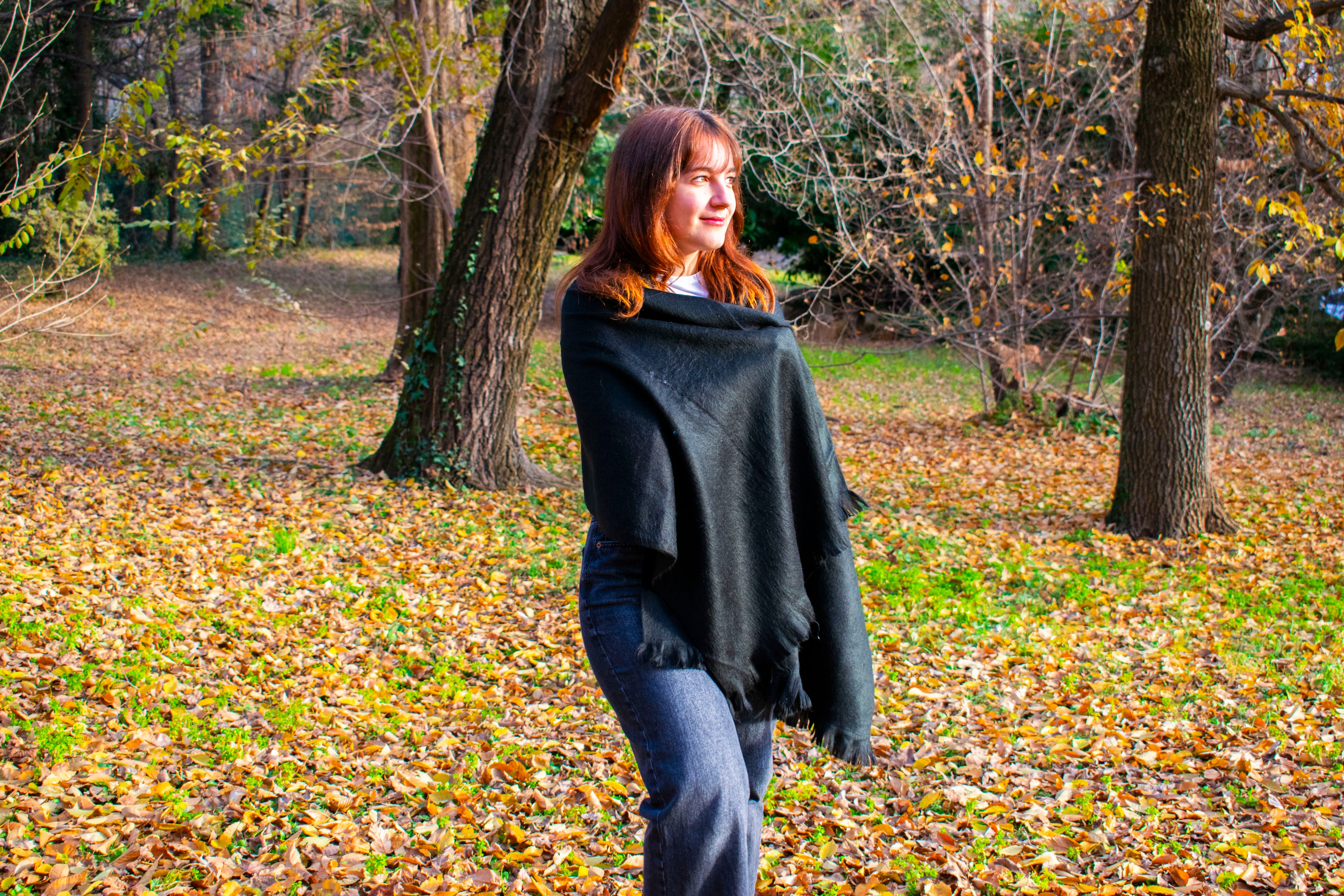 Sciarpa grande in Lana di Alpaca