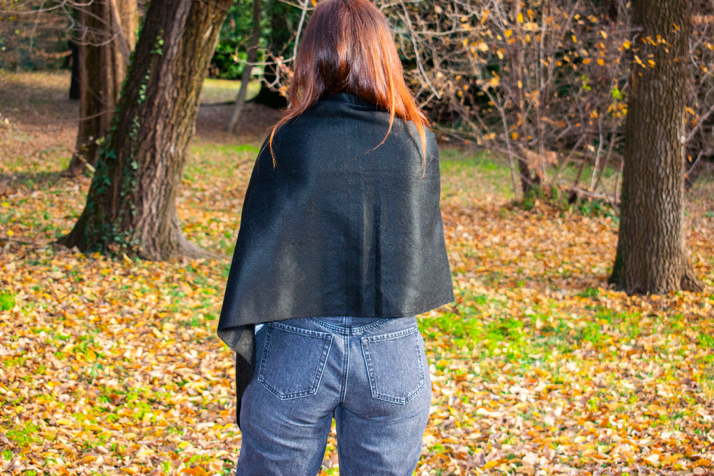 Sciarpa grande in Lana di Alpaca