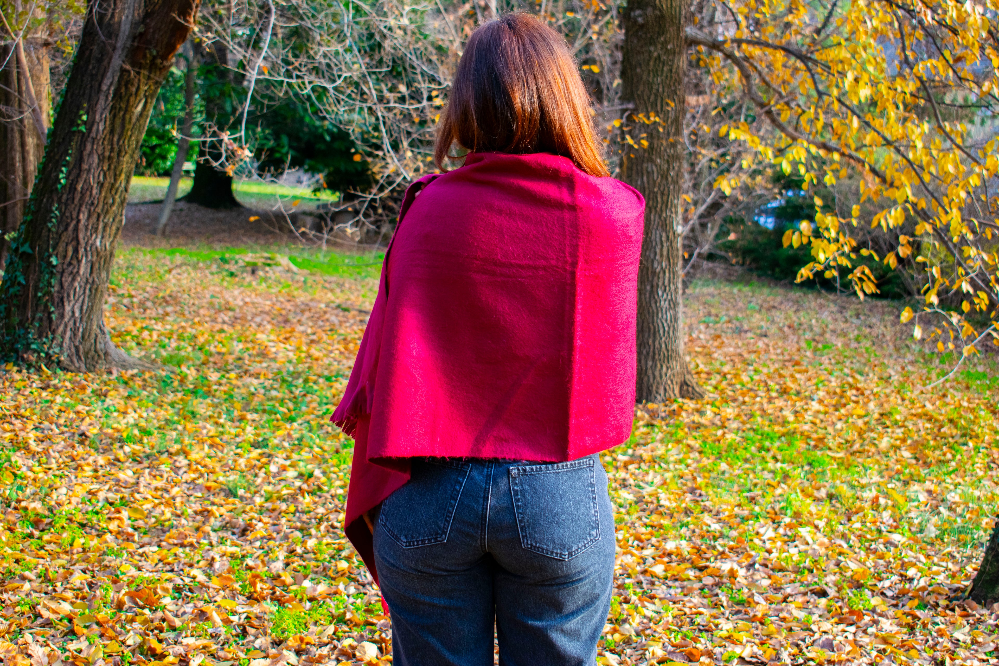 Sciarpa grande in Lana di Alpaca