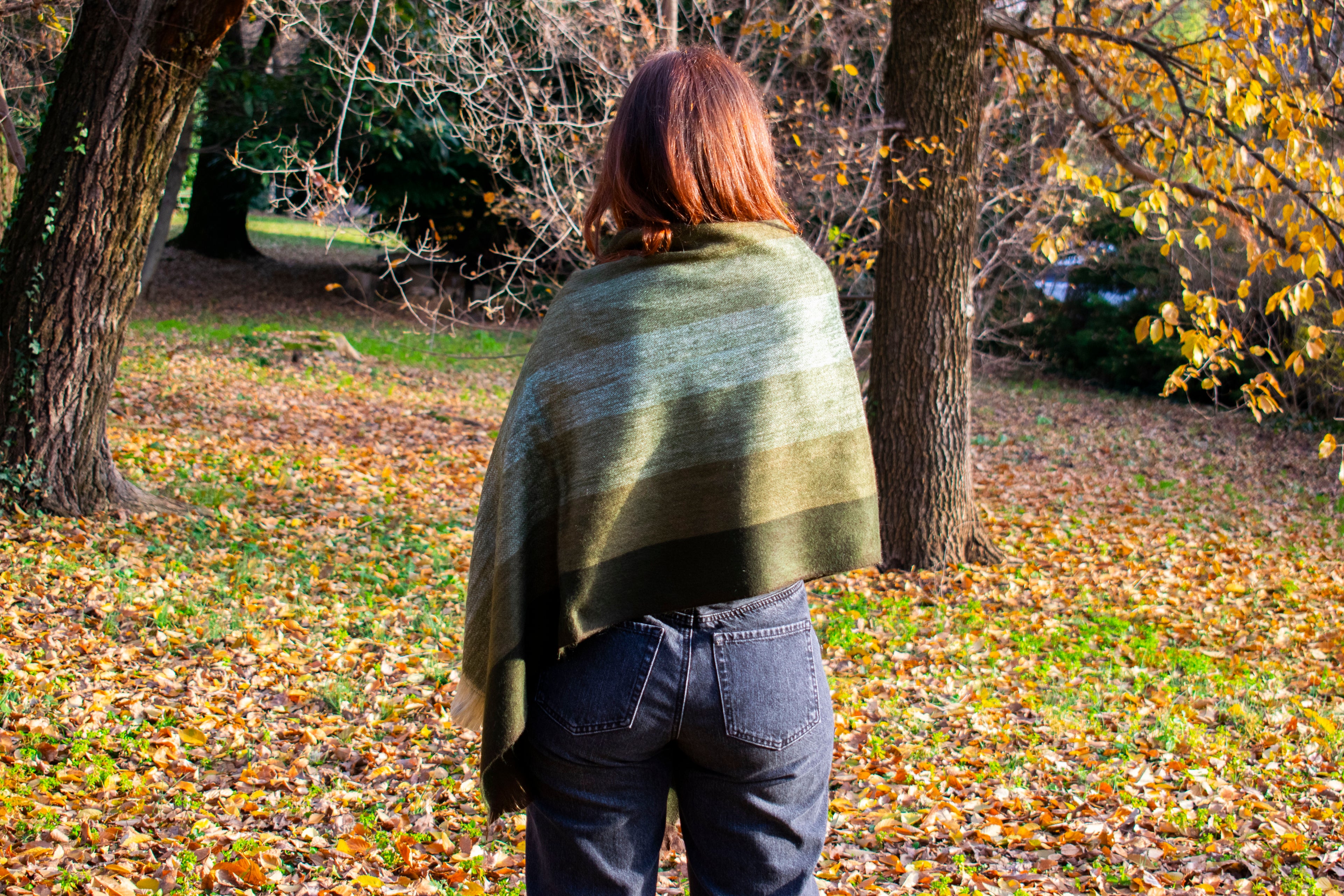 Sciarpa grande in Lana di Alpaca