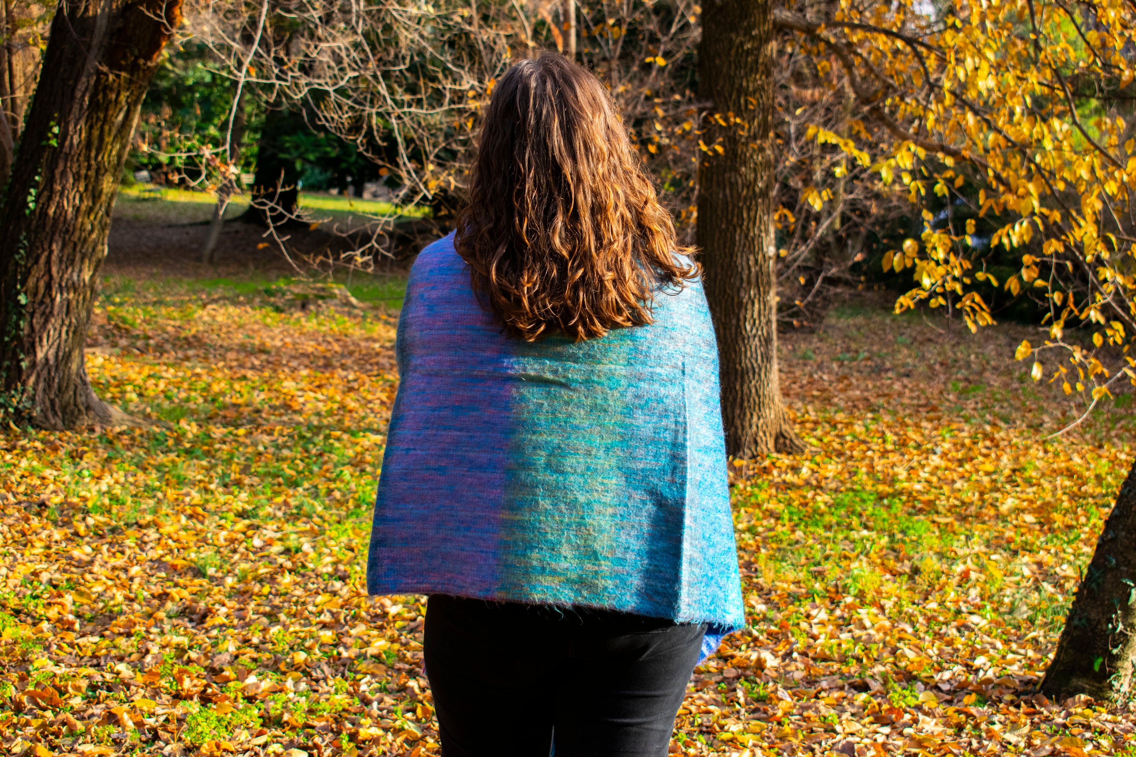 Sciarpa grande in Lana di Alpaca