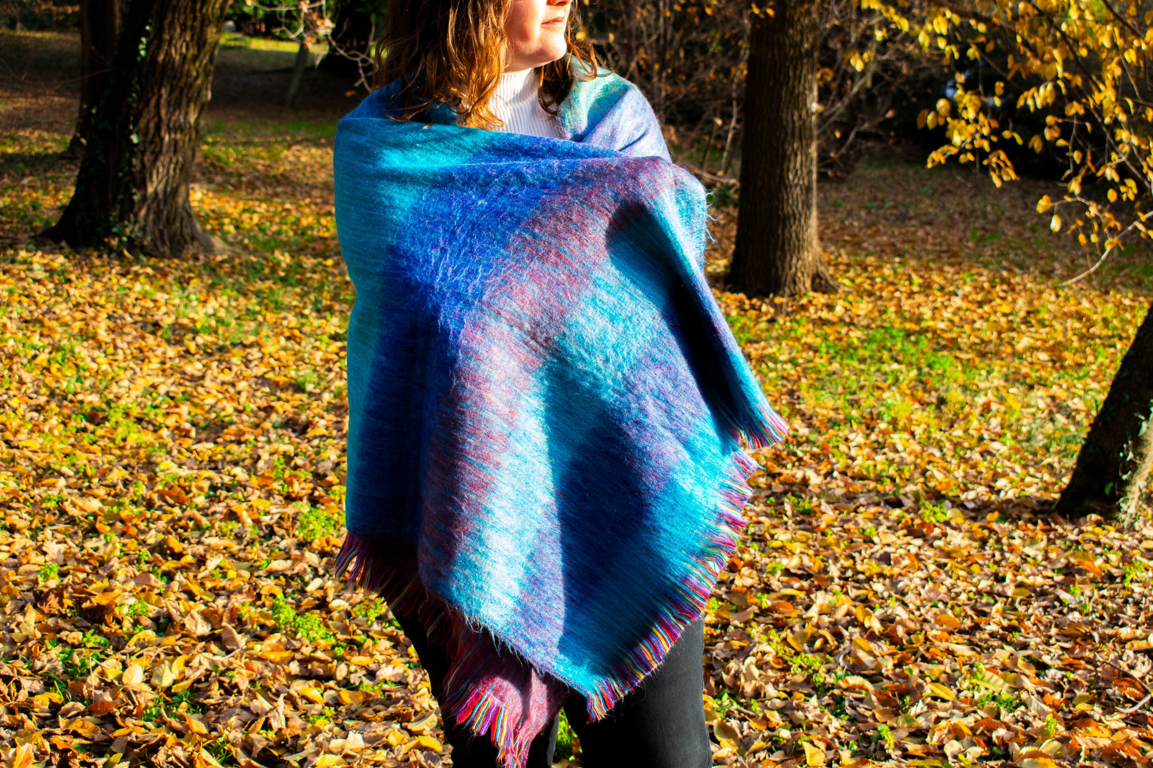 Sciarpa grande in Lana di Alpaca