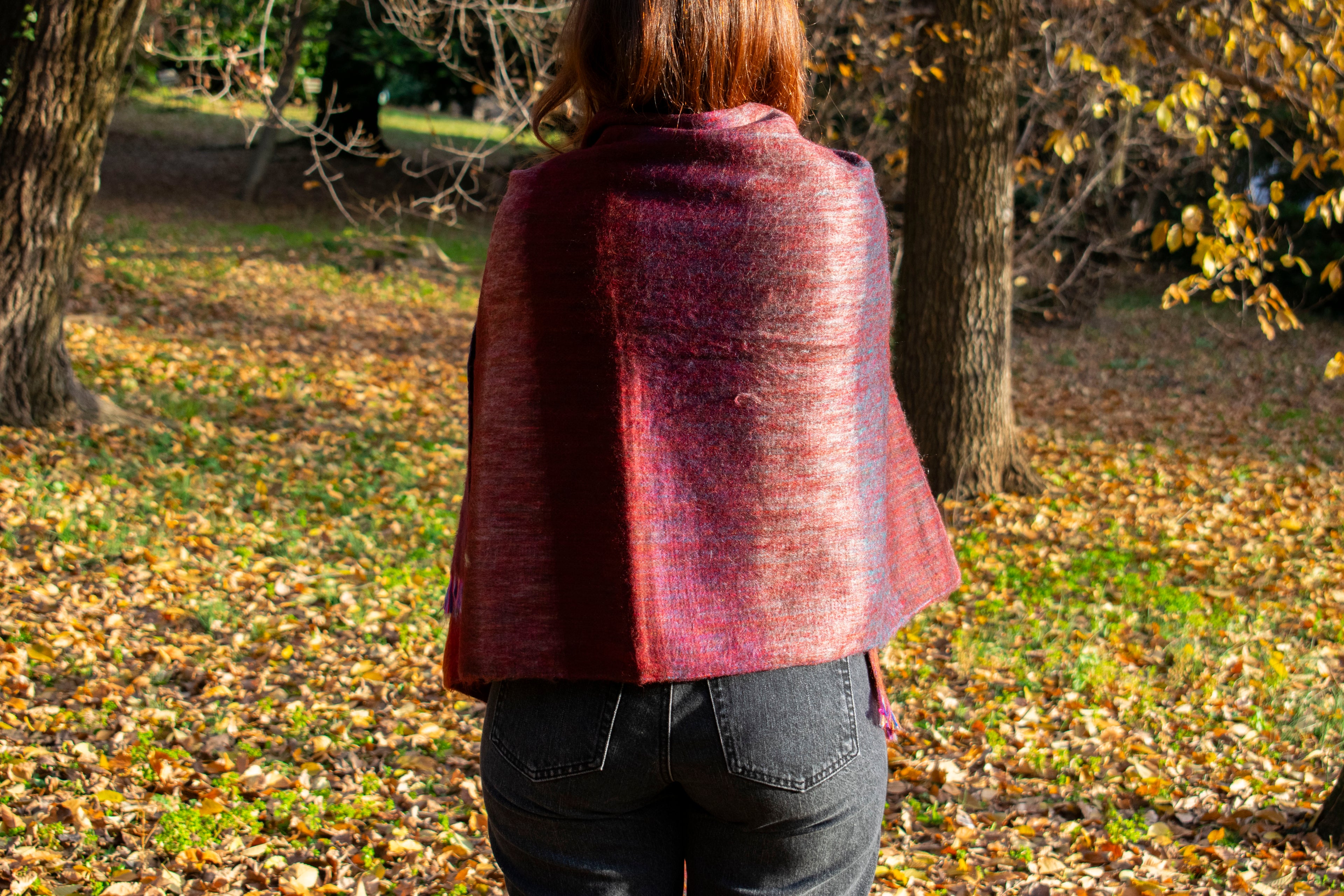 Sciarpa grande in Lana di Alpaca