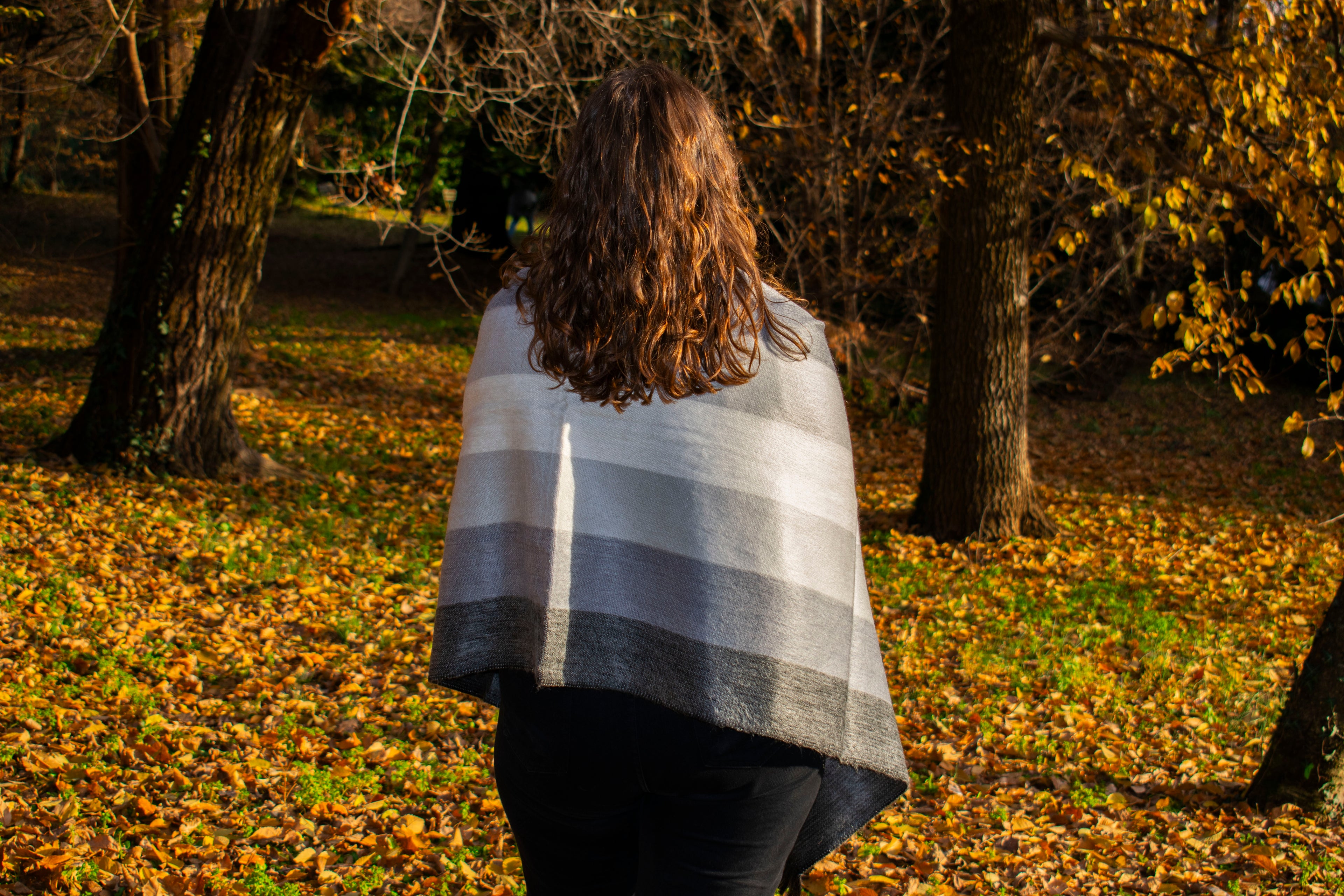 Sciarpa grande in Lana di Alpaca