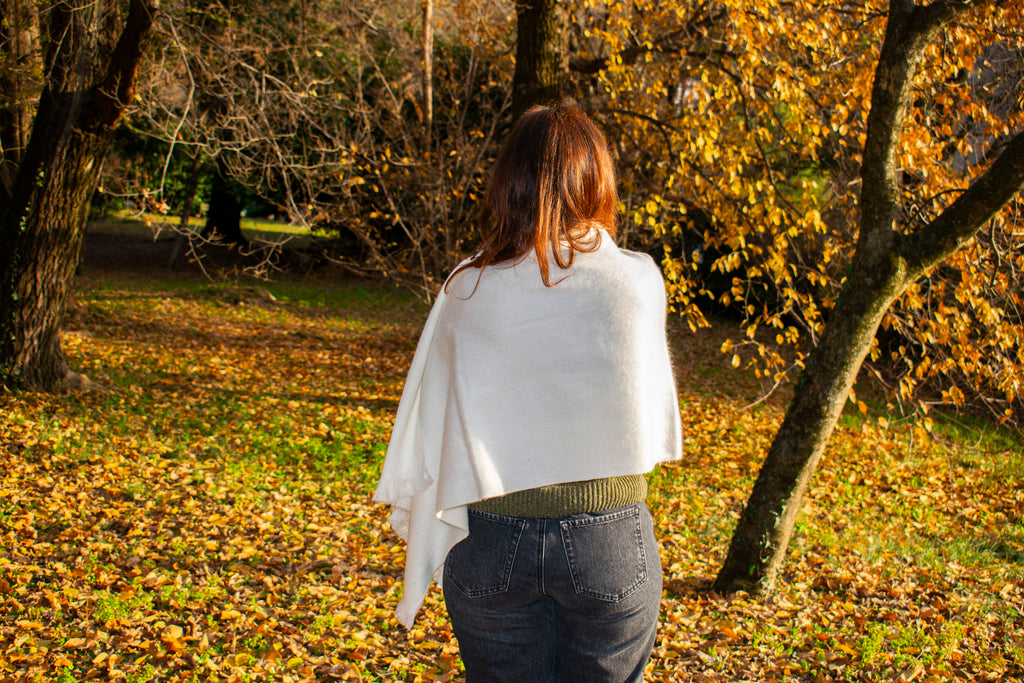 Sciarpa grande in Lana di Alpaca