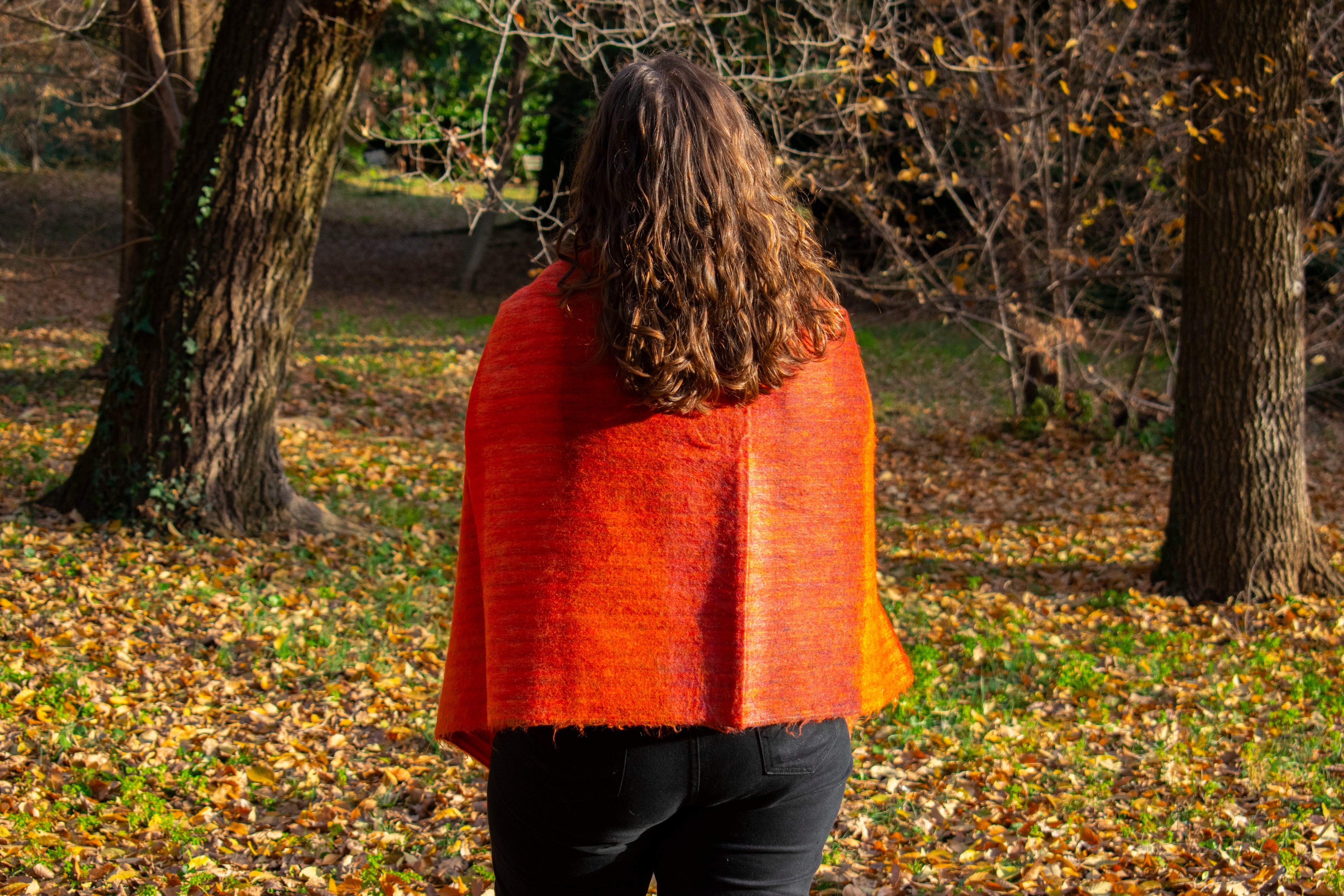 Sciarpa grande in Lana di Alpaca