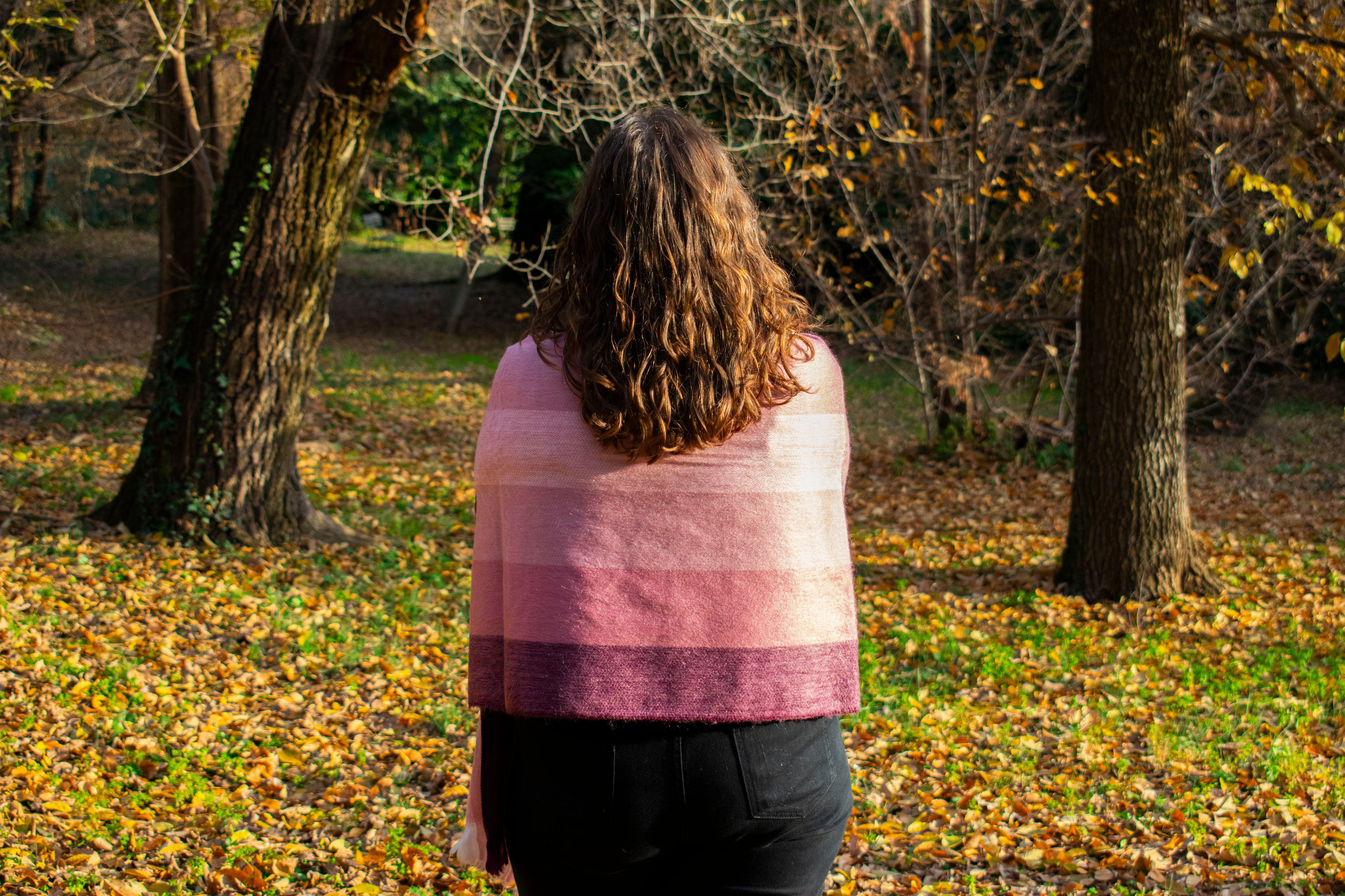 Sciarpa grande in Lana di Alpaca