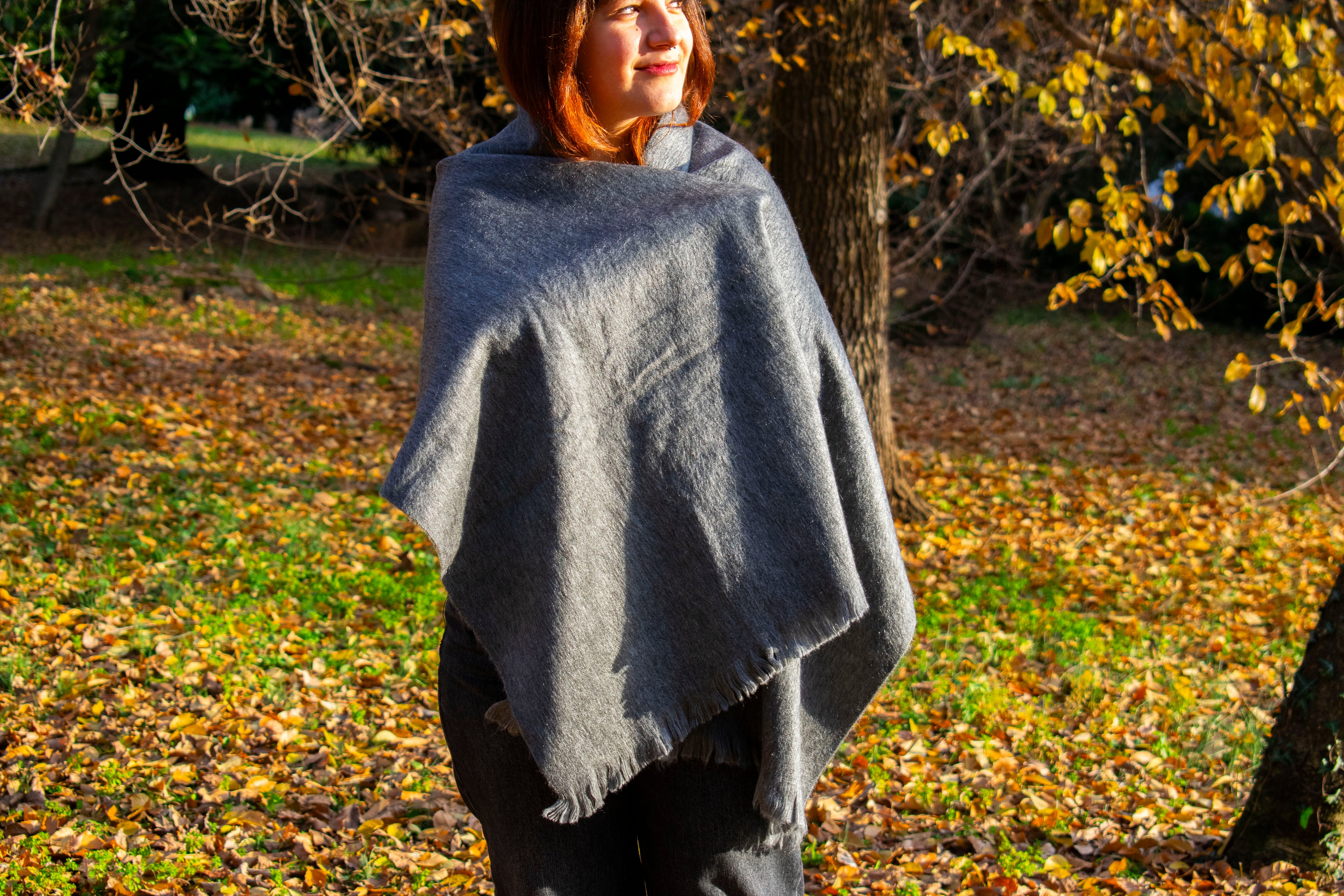 Sciarpa grande in Lana di Alpaca