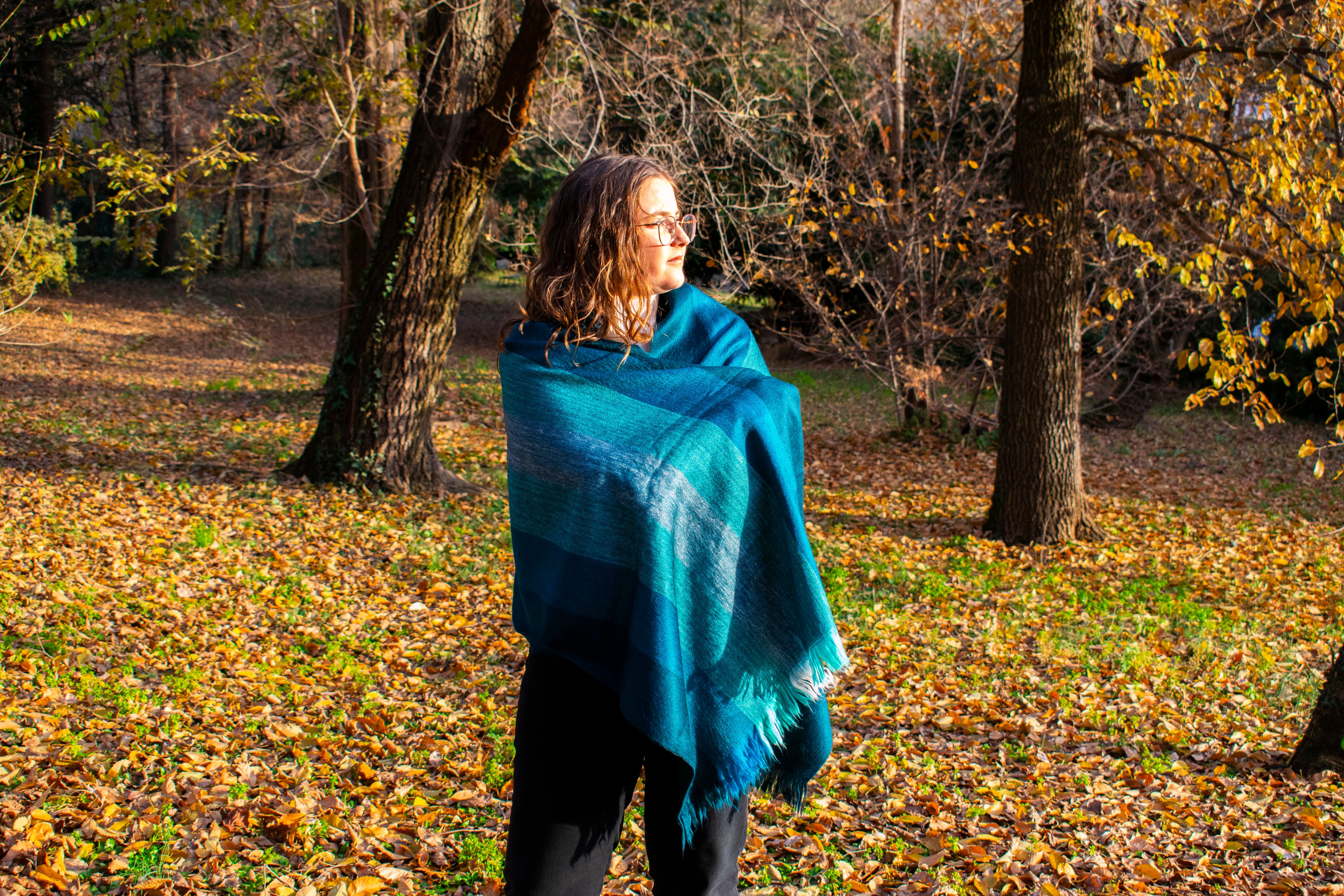 Sciarpa grande in Lana di Alpaca