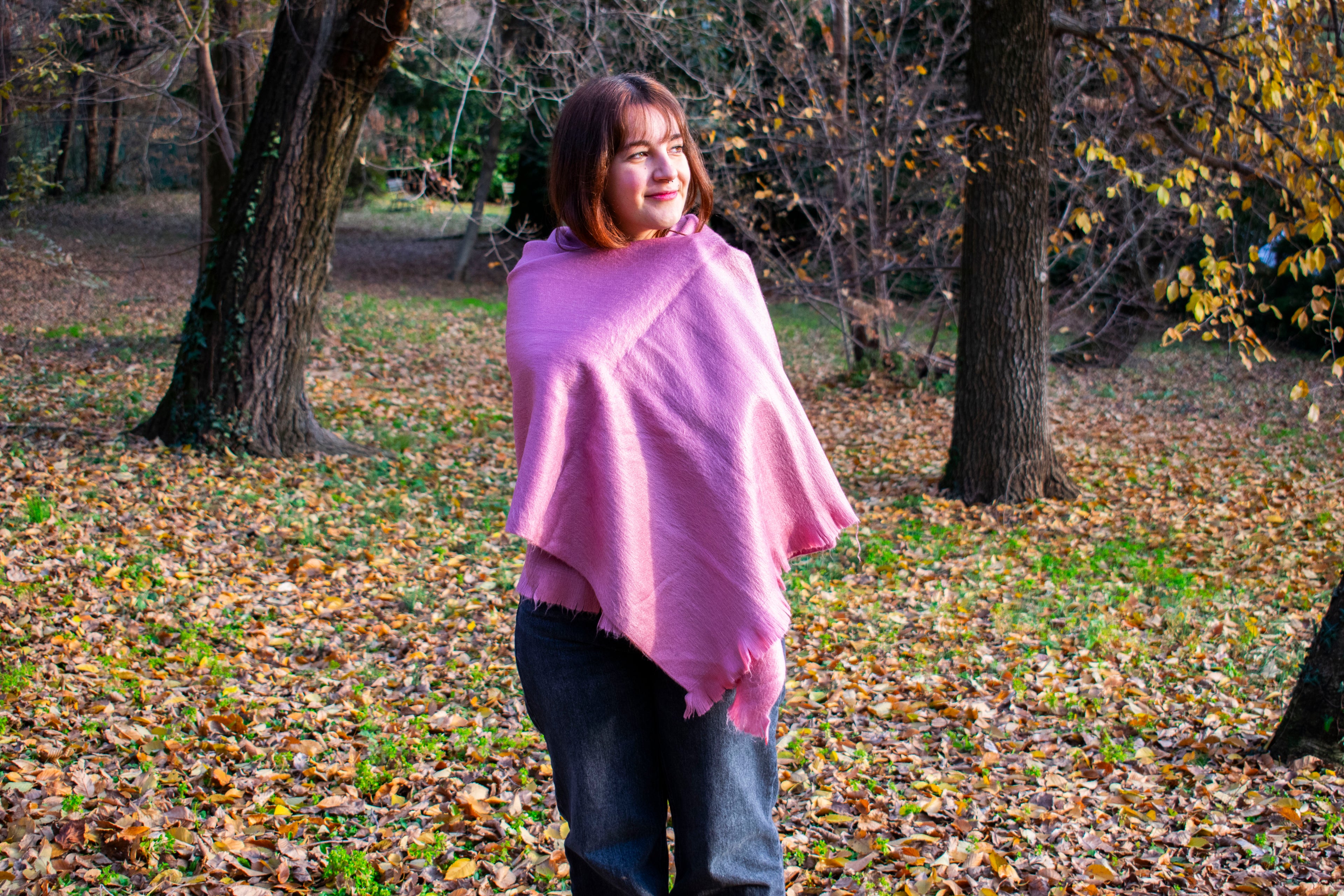 Sciarpa grande in Lana di Alpaca