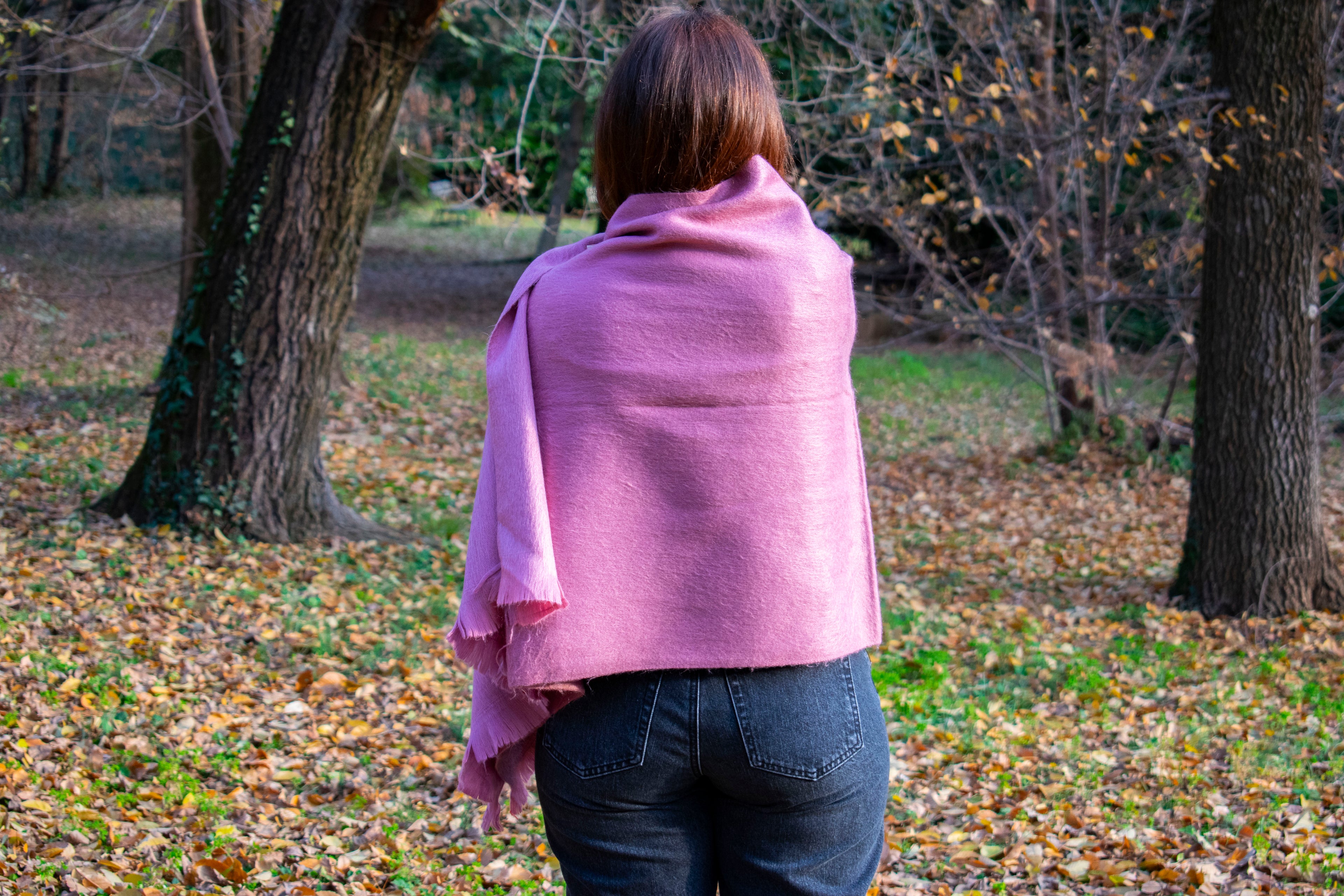 Sciarpa grande in Lana di Alpaca